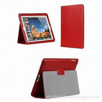 Executive Leather Case, Fits for iPad, Comes with Sleep/Wakeup and Stand-up Function